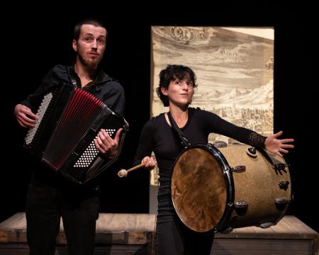 Feu au lac (c) Carole Parodi